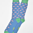Load image into Gallery viewer, Dapper Pigs: Socks - Blue