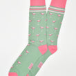 Load image into Gallery viewer, Flamingo Folly: Socks - Mint