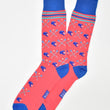 Load image into Gallery viewer, Lacrosse Check: Socks - Coral