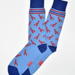 Load image into Gallery viewer, Lobster Lounge: Socks - Light Blue
