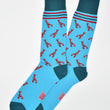 Load image into Gallery viewer, Lobster Lounge: Socks - Turquoise