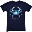 Load image into Gallery viewer, Blue Crab: Short Sleeve T-Shirt - Navy