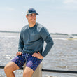 Load image into Gallery viewer, Let It Fly: Swim Trunks - Light Blue
