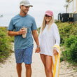 Load image into Gallery viewer, Grand Slam: Swim Trunks - Mid-Blue