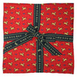 Load image into Gallery viewer, American Made Collared Greens Pocket Squares Red Made in the USA