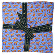 Load image into Gallery viewer, American Made Collared Greens Pocket Squares Blue Made in the USA