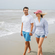 Load image into Gallery viewer, Reef Shark Rally: Swim Trunks - Light Blue
