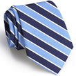 Load image into Gallery viewer, Charles: Boys Tie - Navy/Carolina