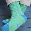 Load image into Gallery viewer, Pheasant Flight: Socks - Blue