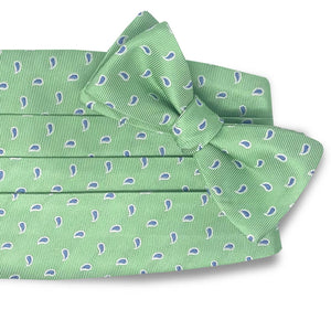 Cape Cod: Cummerbund Set - Green/Blue