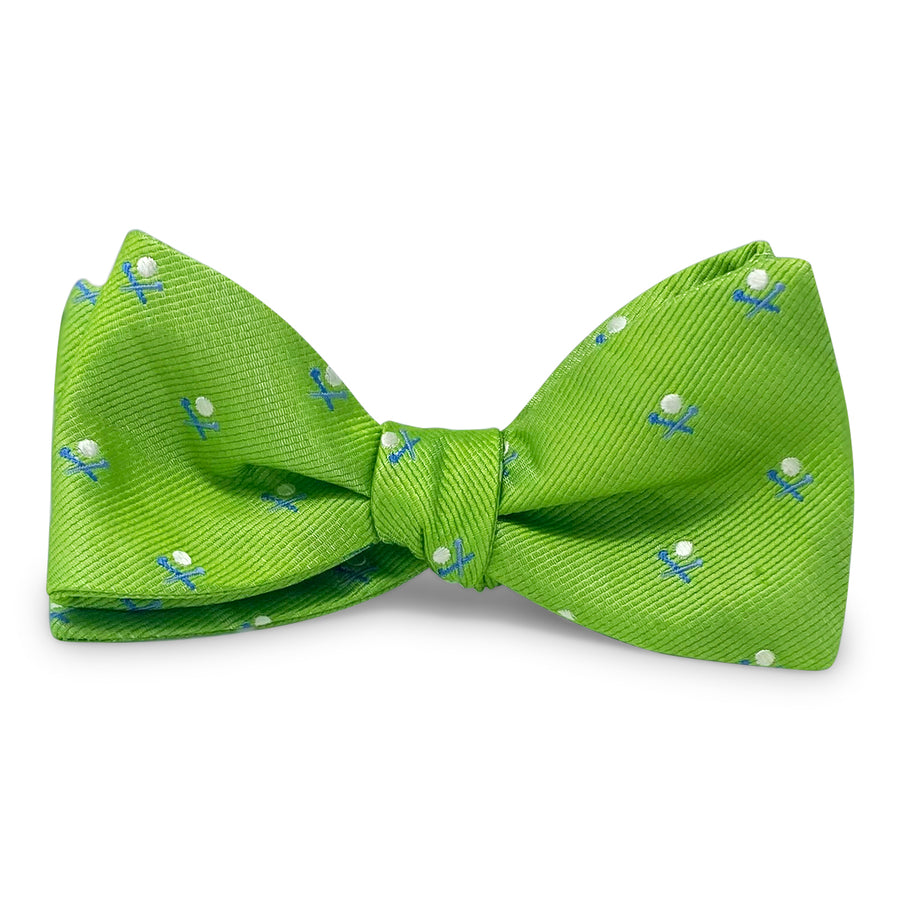 Golf Ball & Tee: Bow - Lime