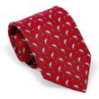 Load image into Gallery viewer, Gone Fishin': Tie - Red
