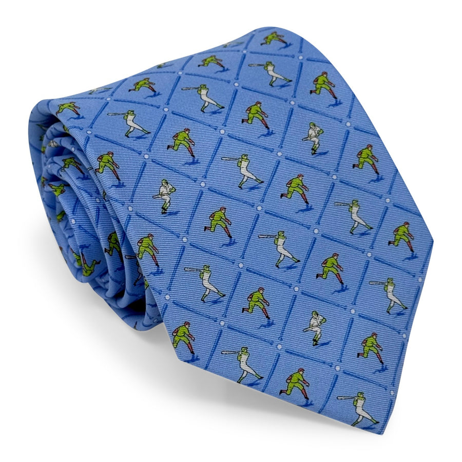 National Past-Tie: Tie - Light Blue