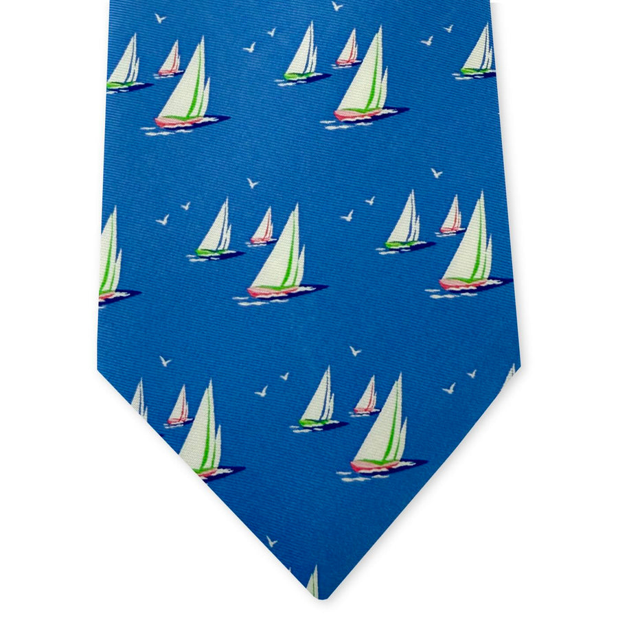 Sail Away: Tie - Blue