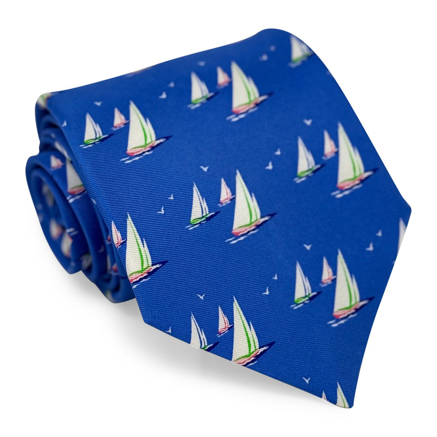 Sail Away: Tie - Blue