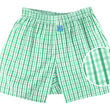 Load image into Gallery viewer, Gingham: Boxers - Greens (XL)
