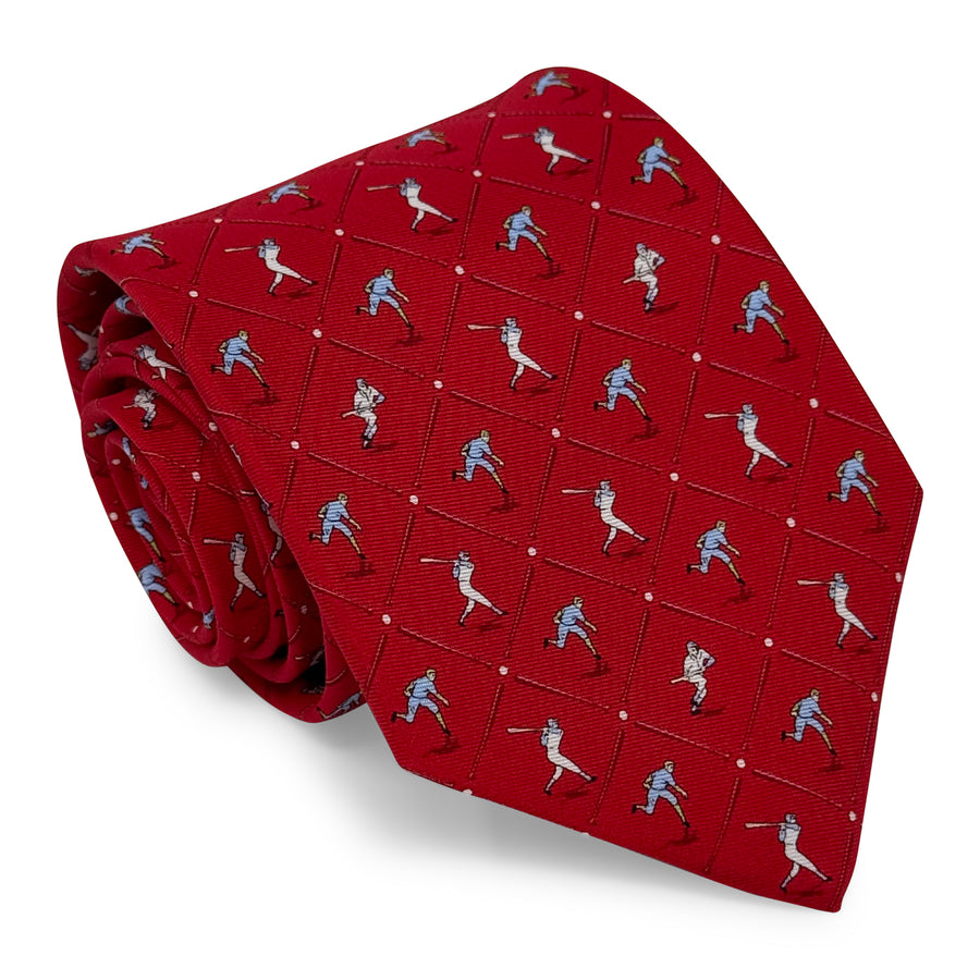 National Past-Tie: Tie - Red