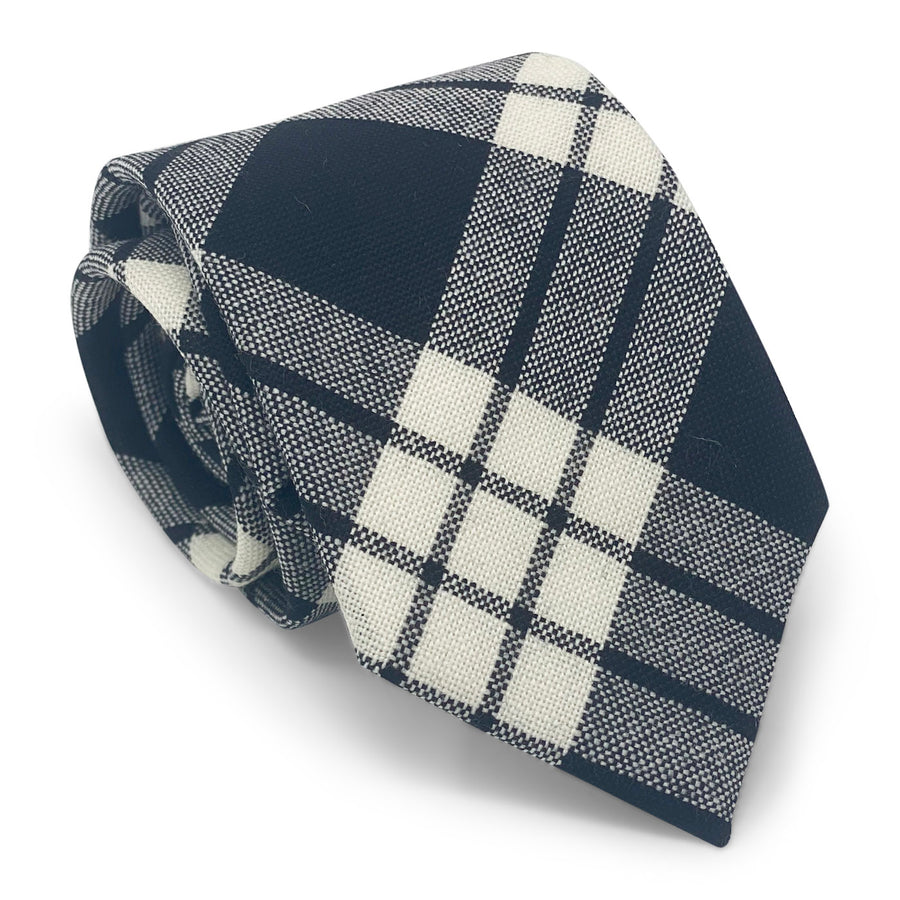 MacFarlane: Tie - Black/White