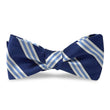 Load image into Gallery viewer, On Air Stripe: Bow Tie - Navy/Blue
