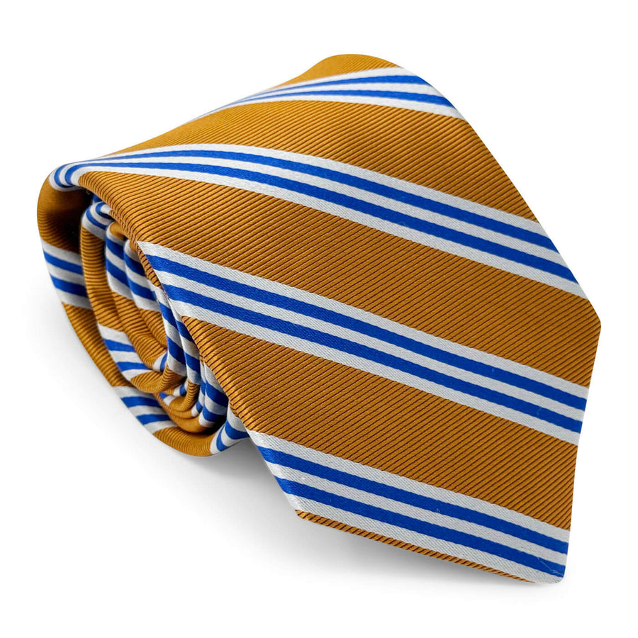 On Air Stripe: Tie - Orange/Blue