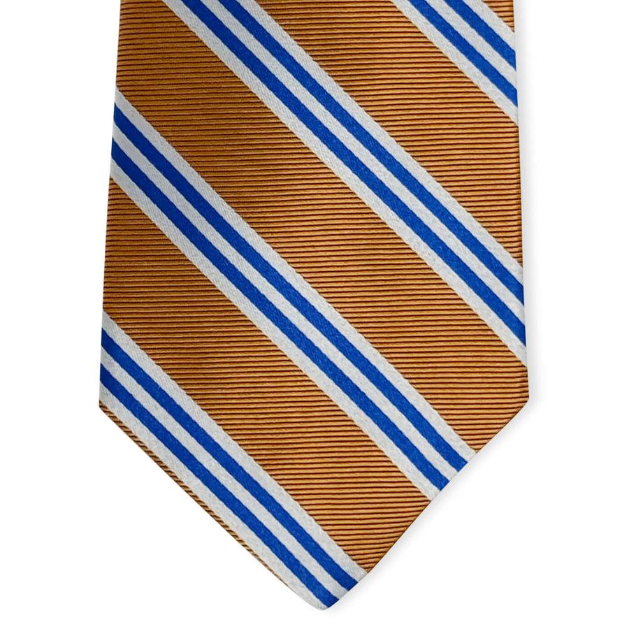 On Air Stripe: Tie - Orange/Blue