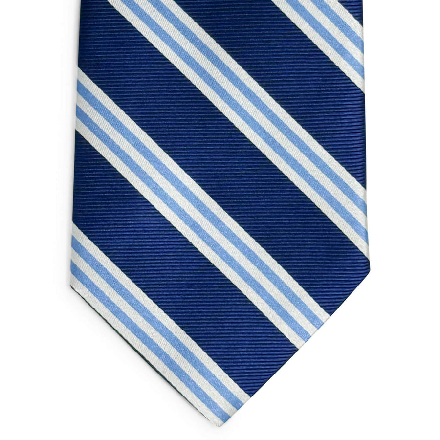 On Air Stripe: Tie - Navy/Blue