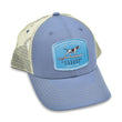 Load image into Gallery viewer, Pointer Surfer: Badged Trucker Cap - Shoal Blue
