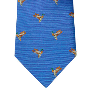 Ducks Aflight: Tie - Blue