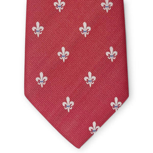 Fleur de Lis: Tie - Coral