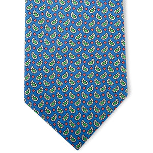 Pablito Paisley: Tie - Blue
