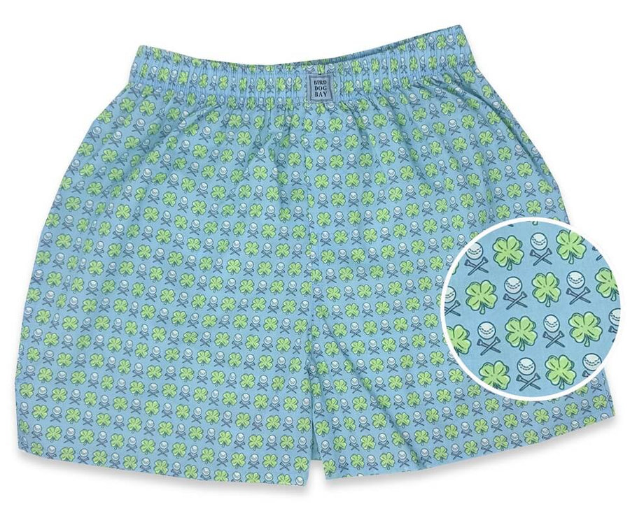 Lucky Golf: Boxers - Light Blue
