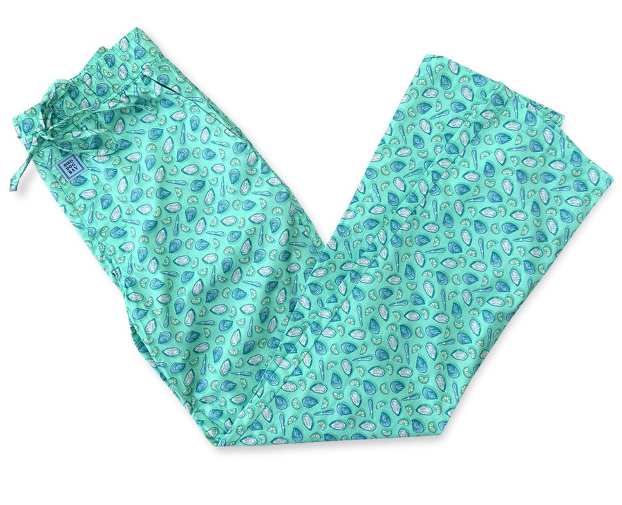 Oyster Affair: Lounge Pants - Mint