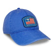 Load image into Gallery viewer, Palmetto Flag: Sportsman Cotton Twill Cap - Light Blue
