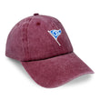 Load image into Gallery viewer, Charleston Burgee: Embroidered Twill Cap - Deep Red
