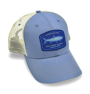 Tarpon: Badged Trucker Cap - Shoal Blue