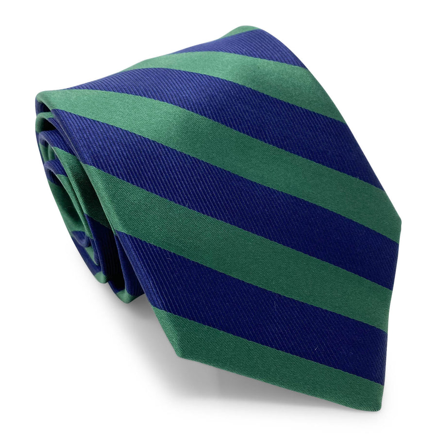 Dulles: Tie - Green/Navy