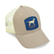 Load image into Gallery viewer, Yellow Lab: Badged Trucker Cap - Cattail
