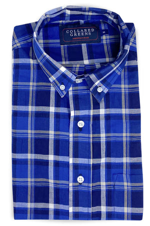 Pembroke: Brookline Button Down Shirt - Blue