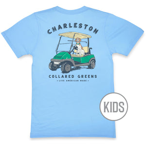 Canine Caddy Charleston: Kid's Short Sleeve T-Shirt - Carolina