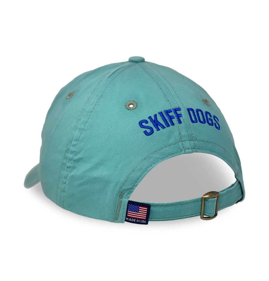 Summer Catch: Embroidered Twill Cap - Gulf Aqua