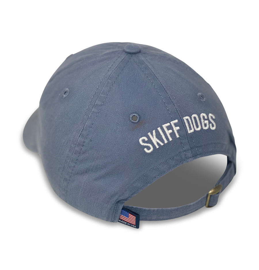 Hang Ten Hound: Embroidered Twill Cap - Shoal Blue