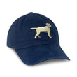 Load image into Gallery viewer, Yellow Lab: Embroidered Twill Cap - Navy
