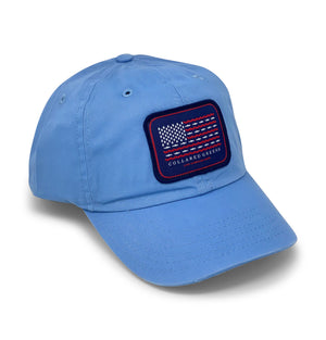 Trout Flag: Badged Twill Cap - Carolina