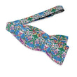 Load image into Gallery viewer, Strawberry Fields: Carolina Cotton Bow - Aqua
