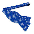 Load image into Gallery viewer, Regimental Spots: Carolina Cotton Bow - Royal Blue/White
