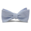 Load image into Gallery viewer, Seersucker: Carolina Cotton Bow - Carolina
