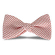 Load image into Gallery viewer, Seersucker: Carolina Cotton Bow - Melon
