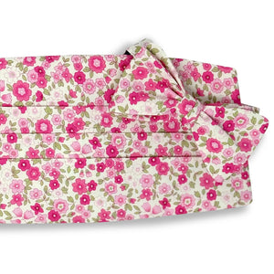 Sevenberry Garden: Carolina Cotton Cummerbund Set - Pink