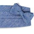Load image into Gallery viewer, Bellefonte: Carolina Cotton Cummerbund Set - Light Blue
