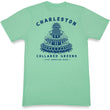 Load image into Gallery viewer, Fountain Fun: Short Sleeve T-Shirt - Palm Green
